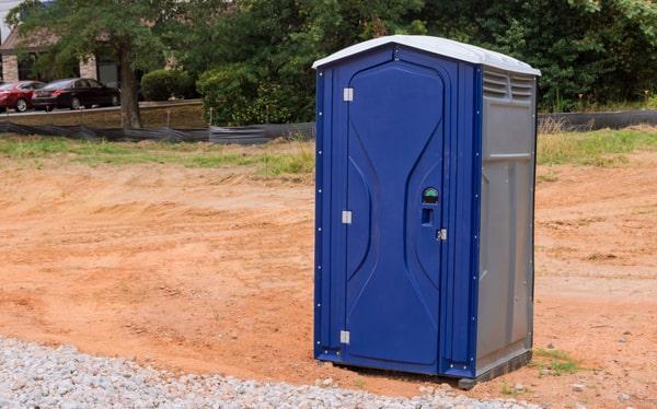 short-term porta potty rentals usually require a minimum rental period of one day